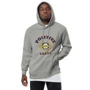 Positive State Signature grey Unisex fashion hoodie - positivestateapparel